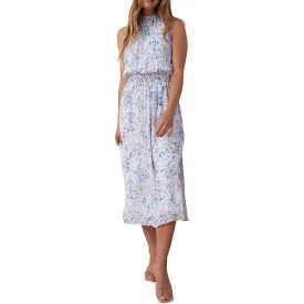 -Womens Floral Smocked Sundress