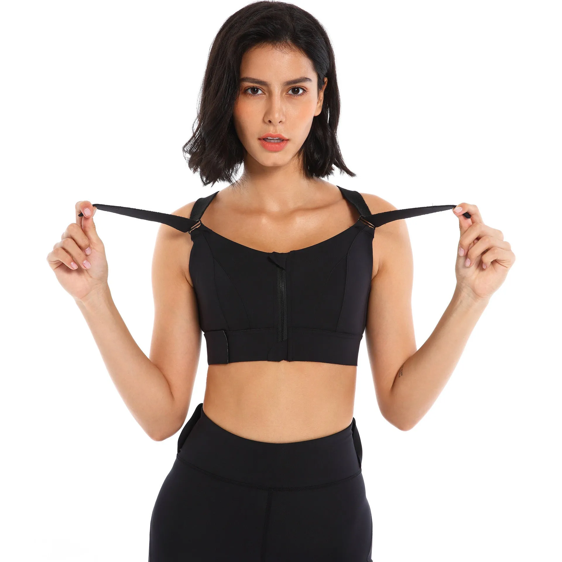 Adjustable High Support Gym Bra