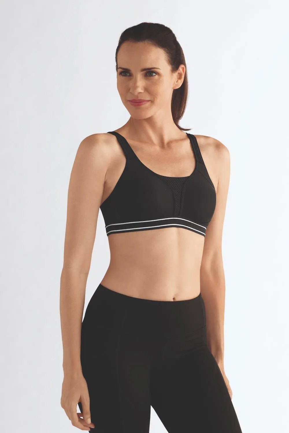 Amoena Performance Sports Bra, Black (0658)