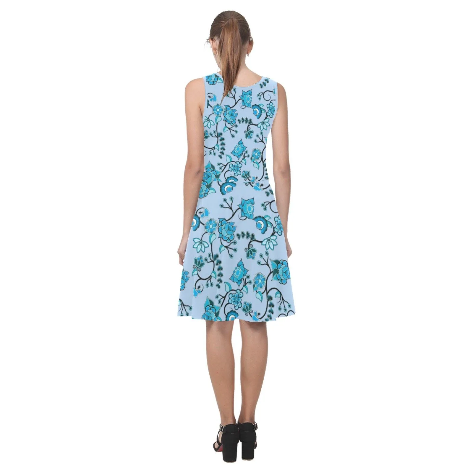 Blue Floral Amour Atalanta Sundress