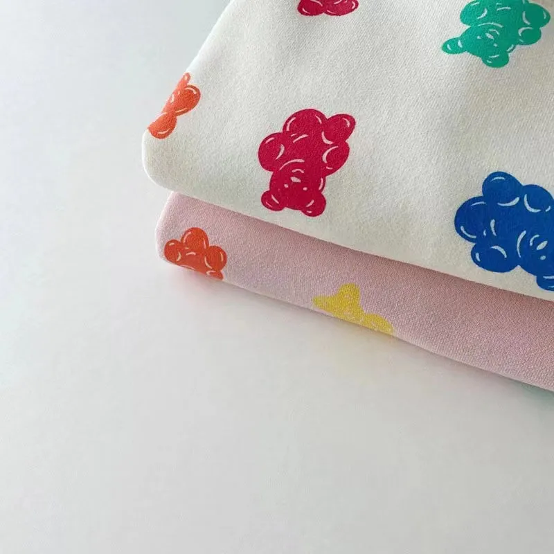Candy Bear Fleece Sweatshirt & Jogger Set