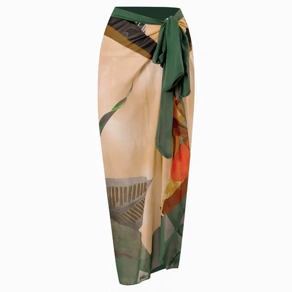 Cover up wrap skirt