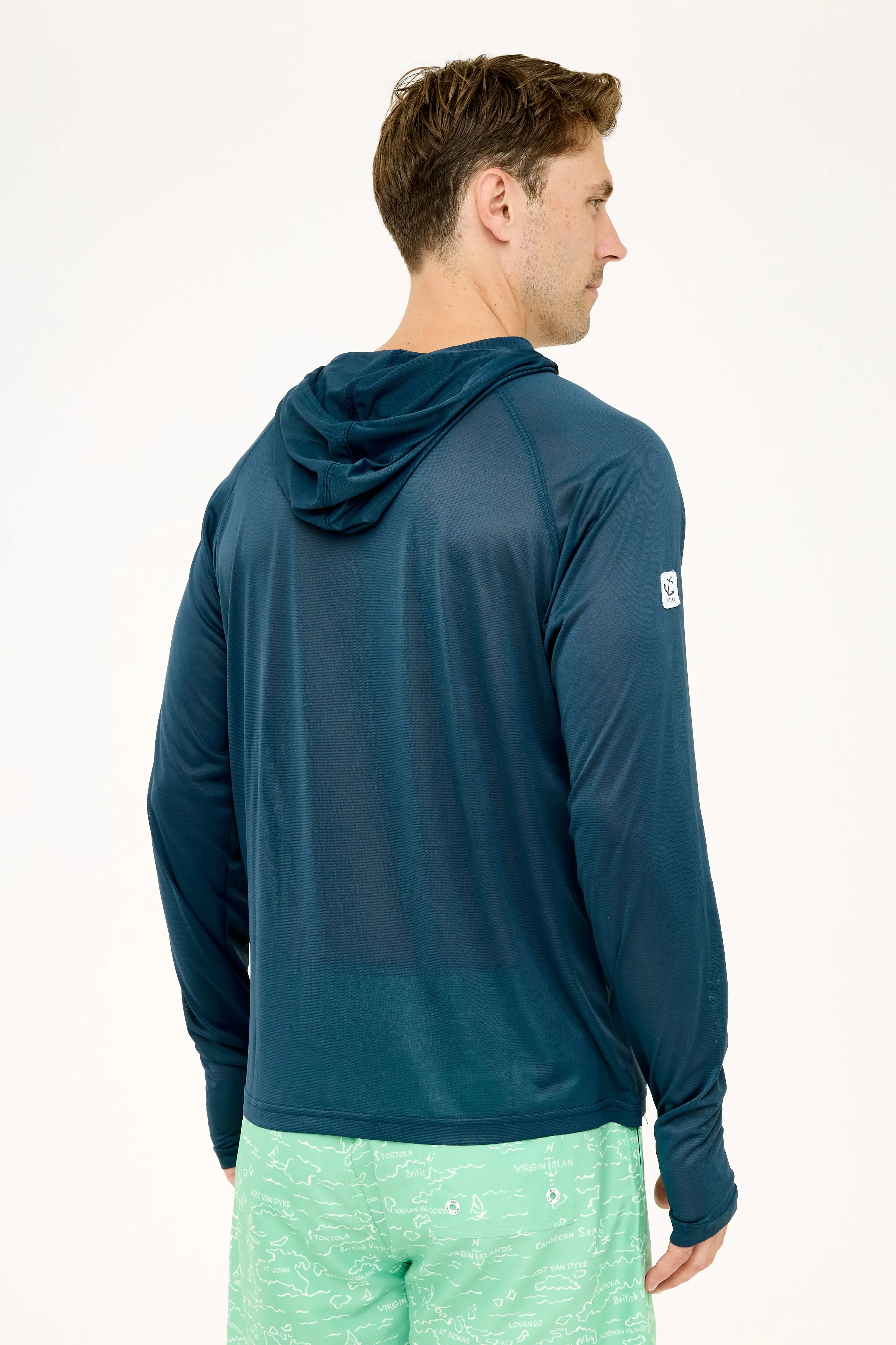 Eli Hoodie UPF50 Top - Midnight Navy