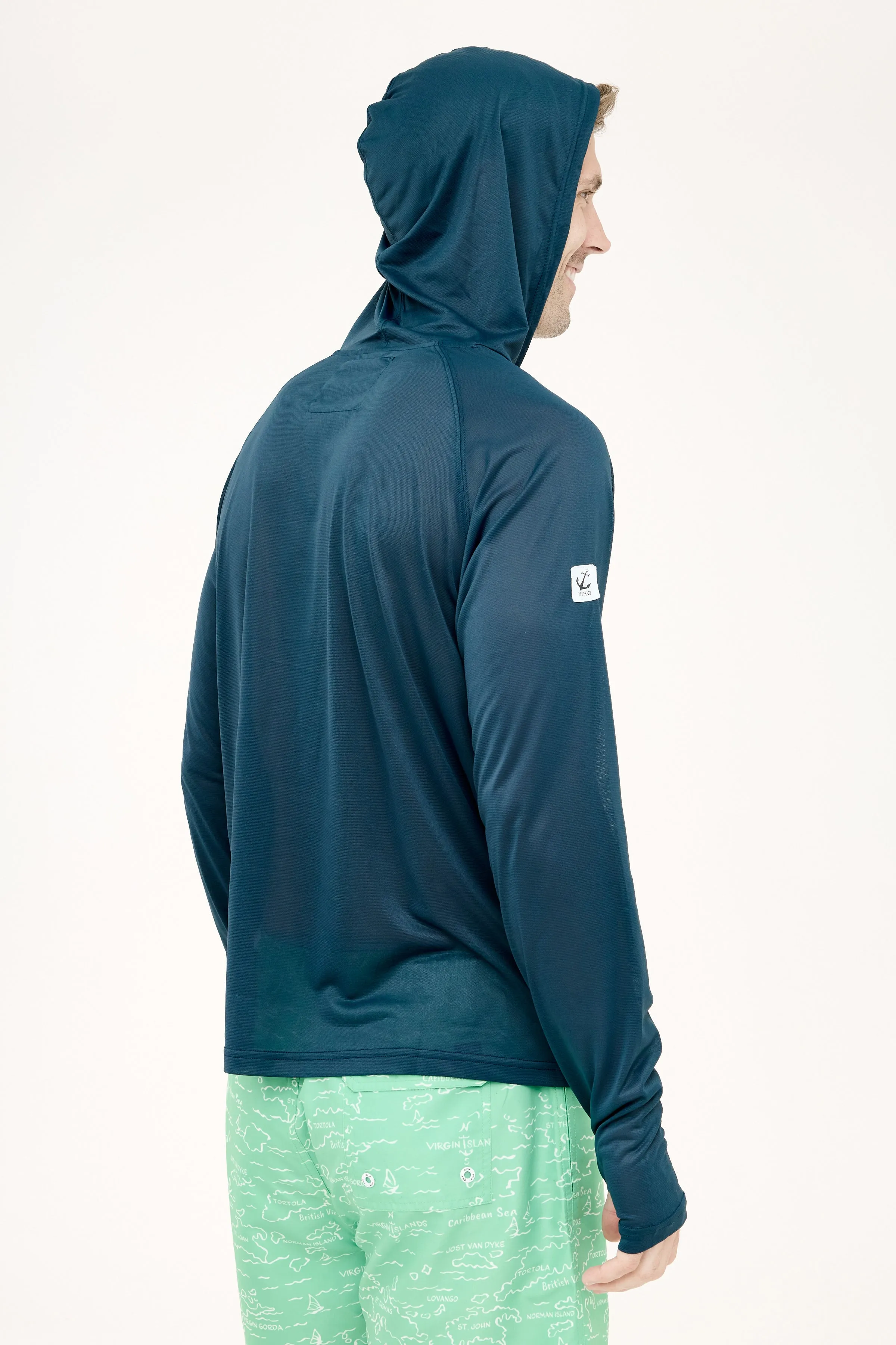 Eli Hoodie UPF50 Top - Midnight Navy