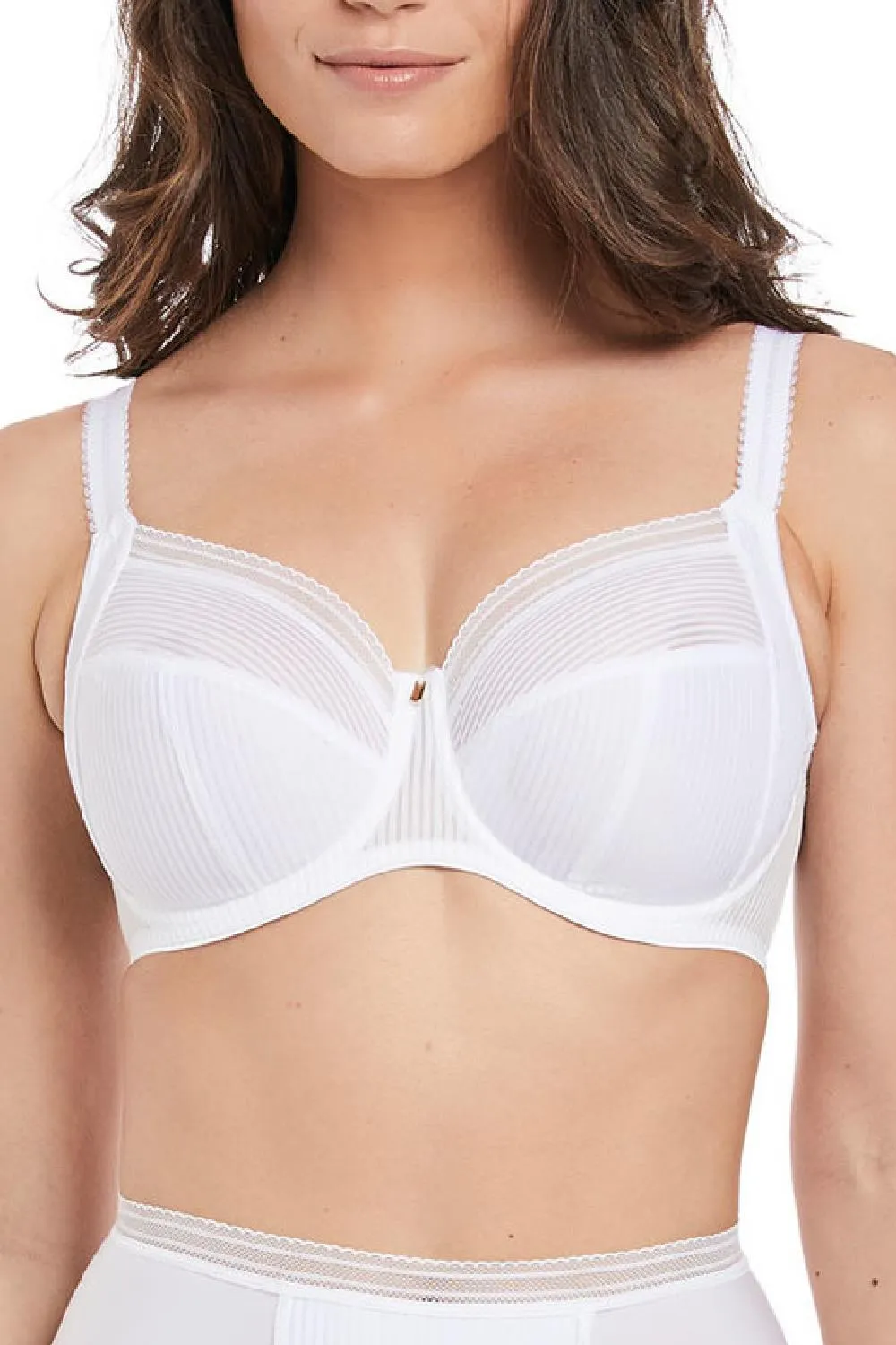 Fantasie Fusion Underwired Full Cup Side Support Bra, White (FL3091)