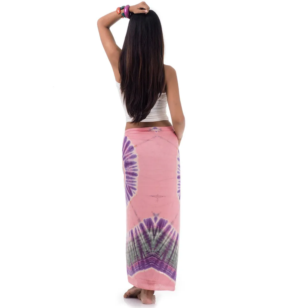 Green Escape Tie Dye Thai Sarong Pareo Samui