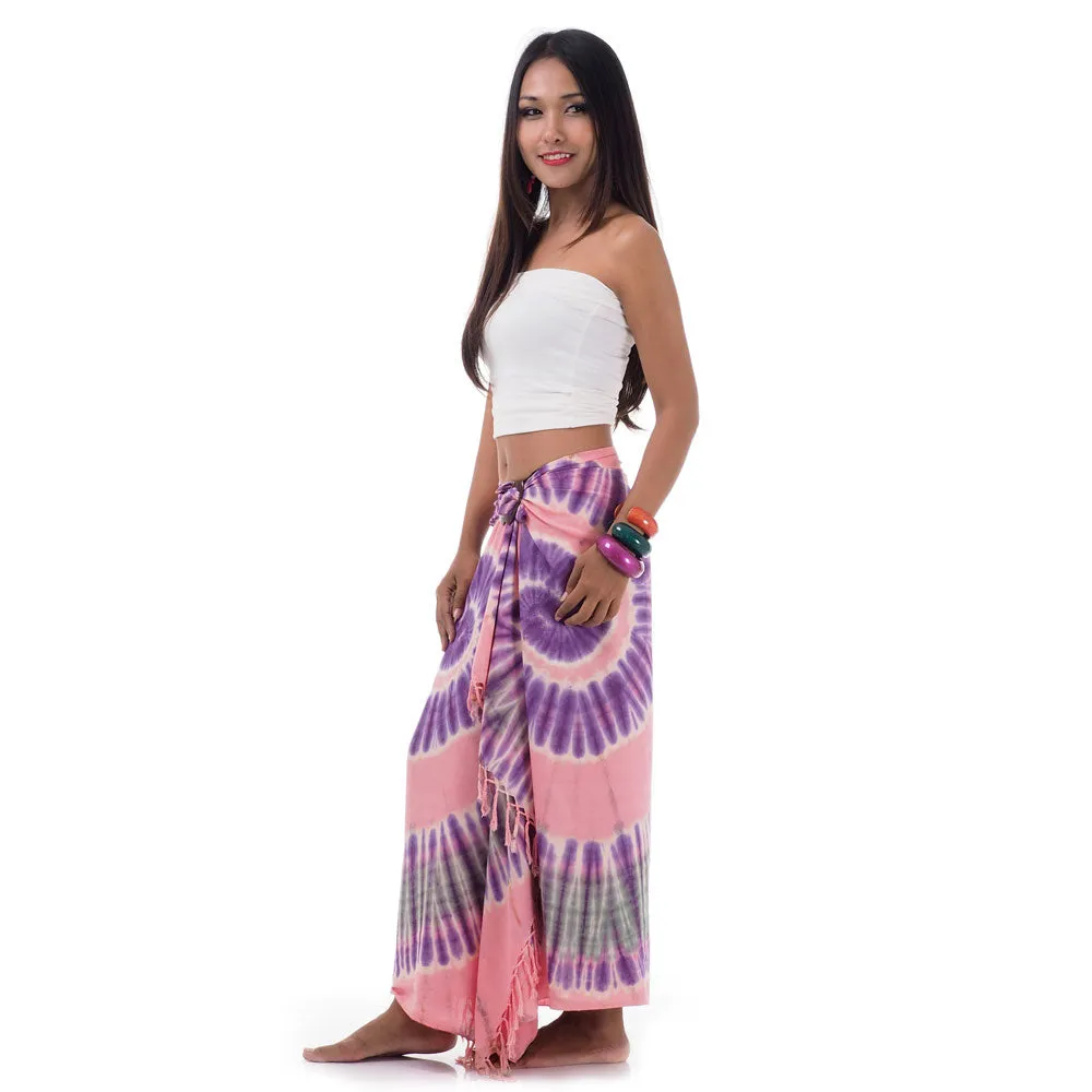 Green Escape Tie Dye Thai Sarong Pareo Samui