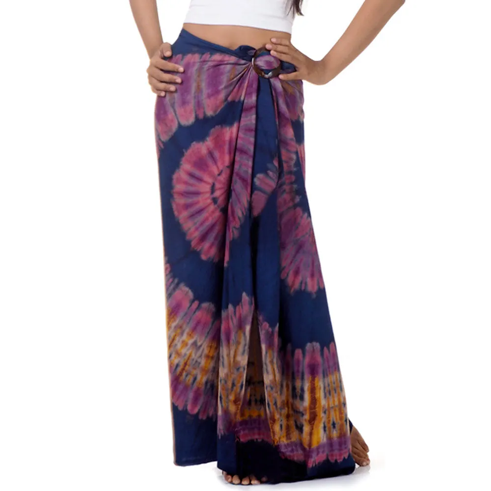 Green Escape Tie Dye Thai Sarong Pareo Samui