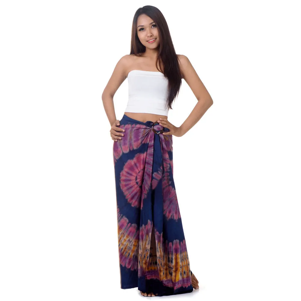Green Escape Tie Dye Thai Sarong Pareo Samui