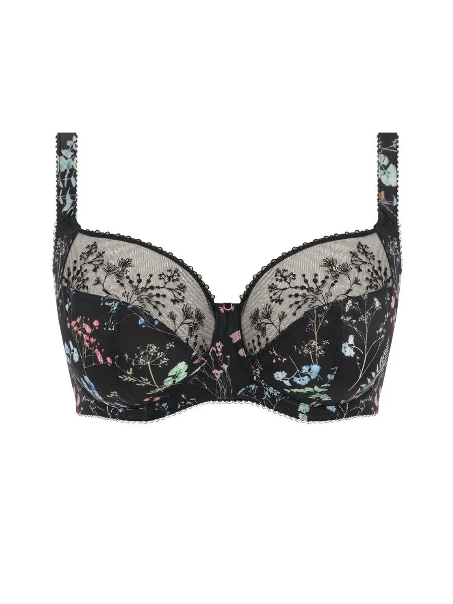Harper Side Support Bra - Black