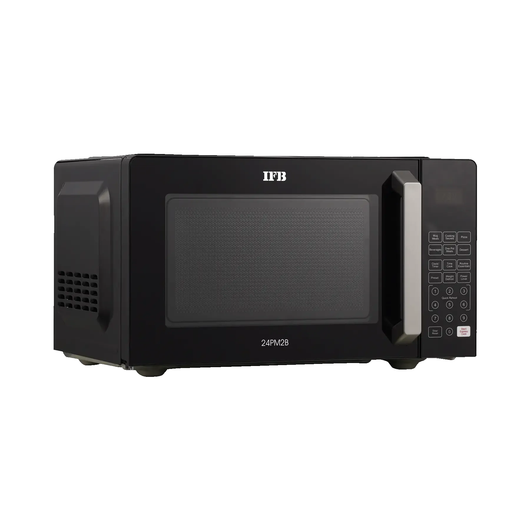 IFB 24 L Solo Microwave Oven (24PM2B, lack, 69 Indian, Anti rust cavity and Continental Auto Cook Recipes)