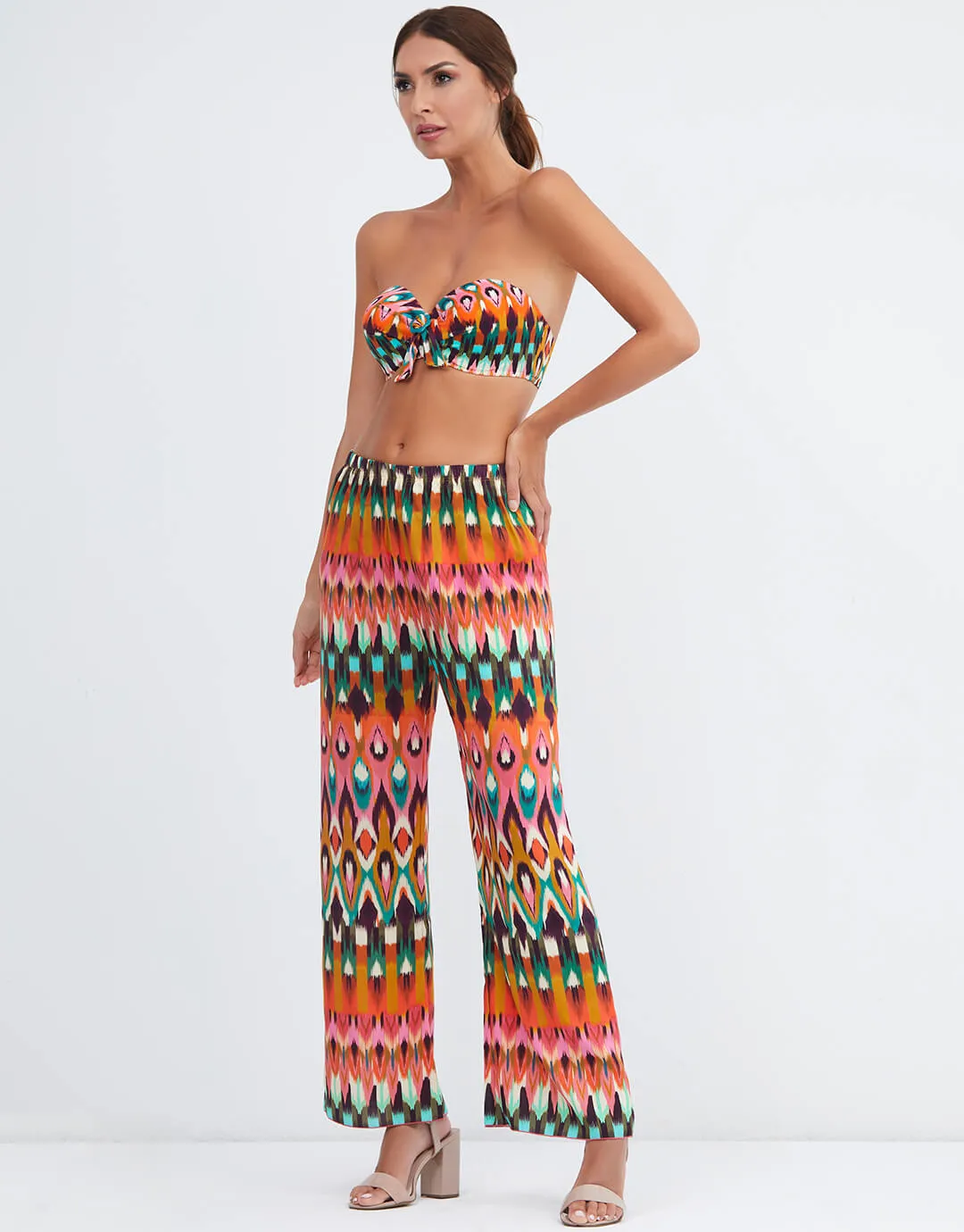 Ipanema Beach Pant - Pink Multi
