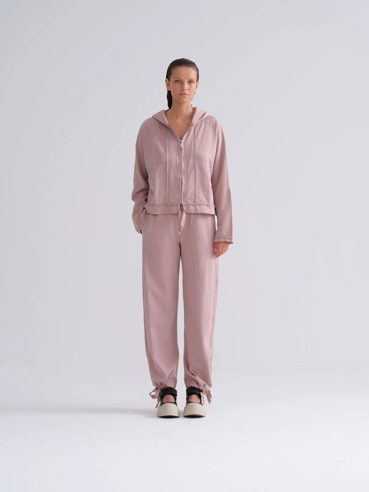 KristenseN Du Nord Hoodie in Dusty Rose