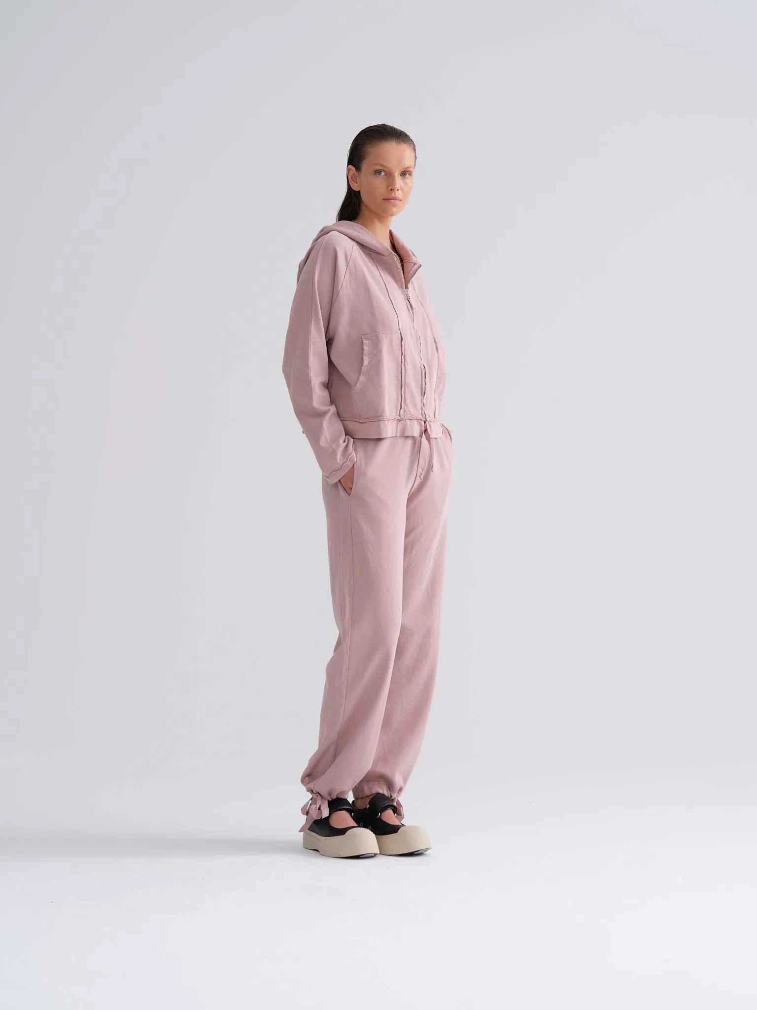 KristenseN Du Nord Hoodie in Dusty Rose