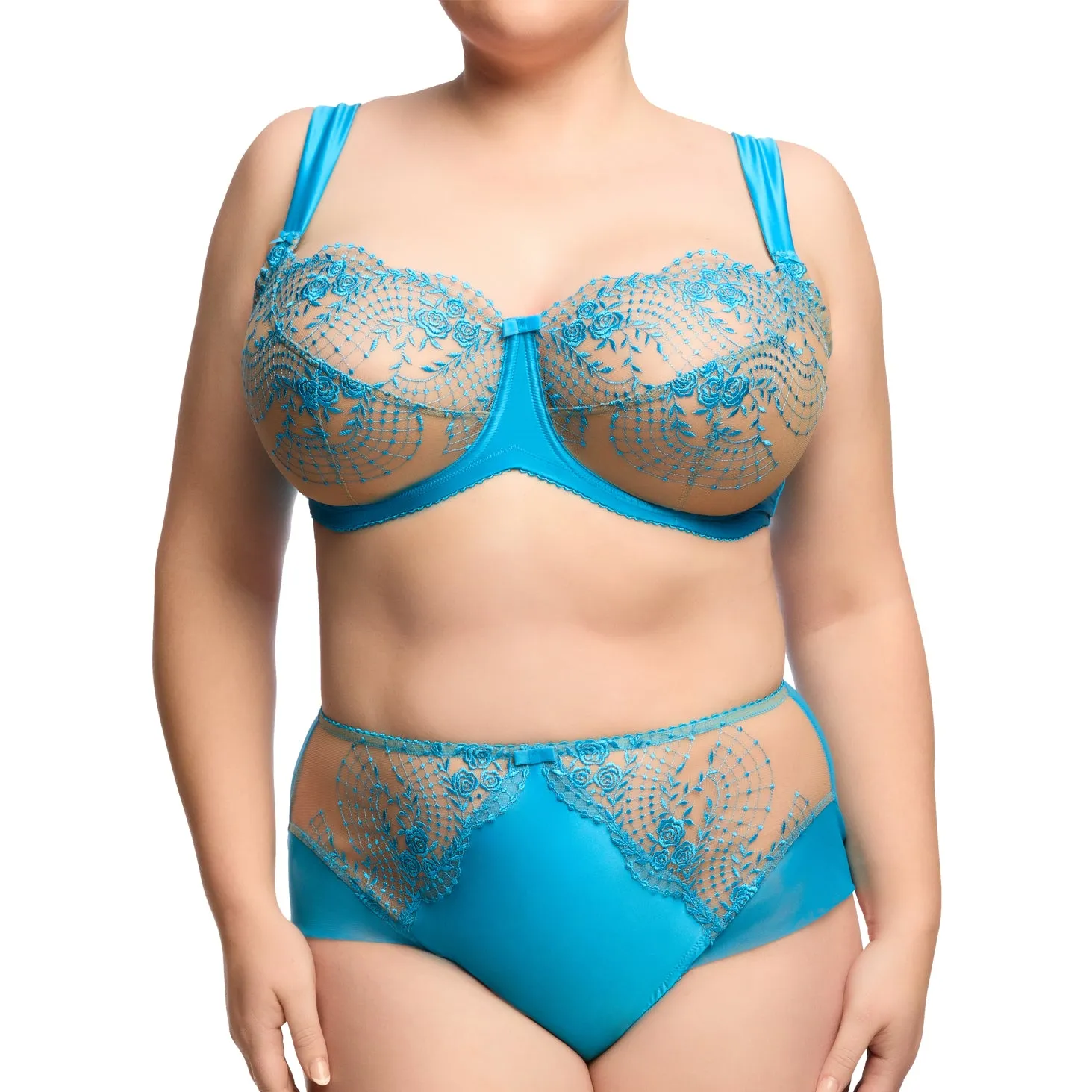 New Julie's Roses Full Figure Bra by Dita Von Teese