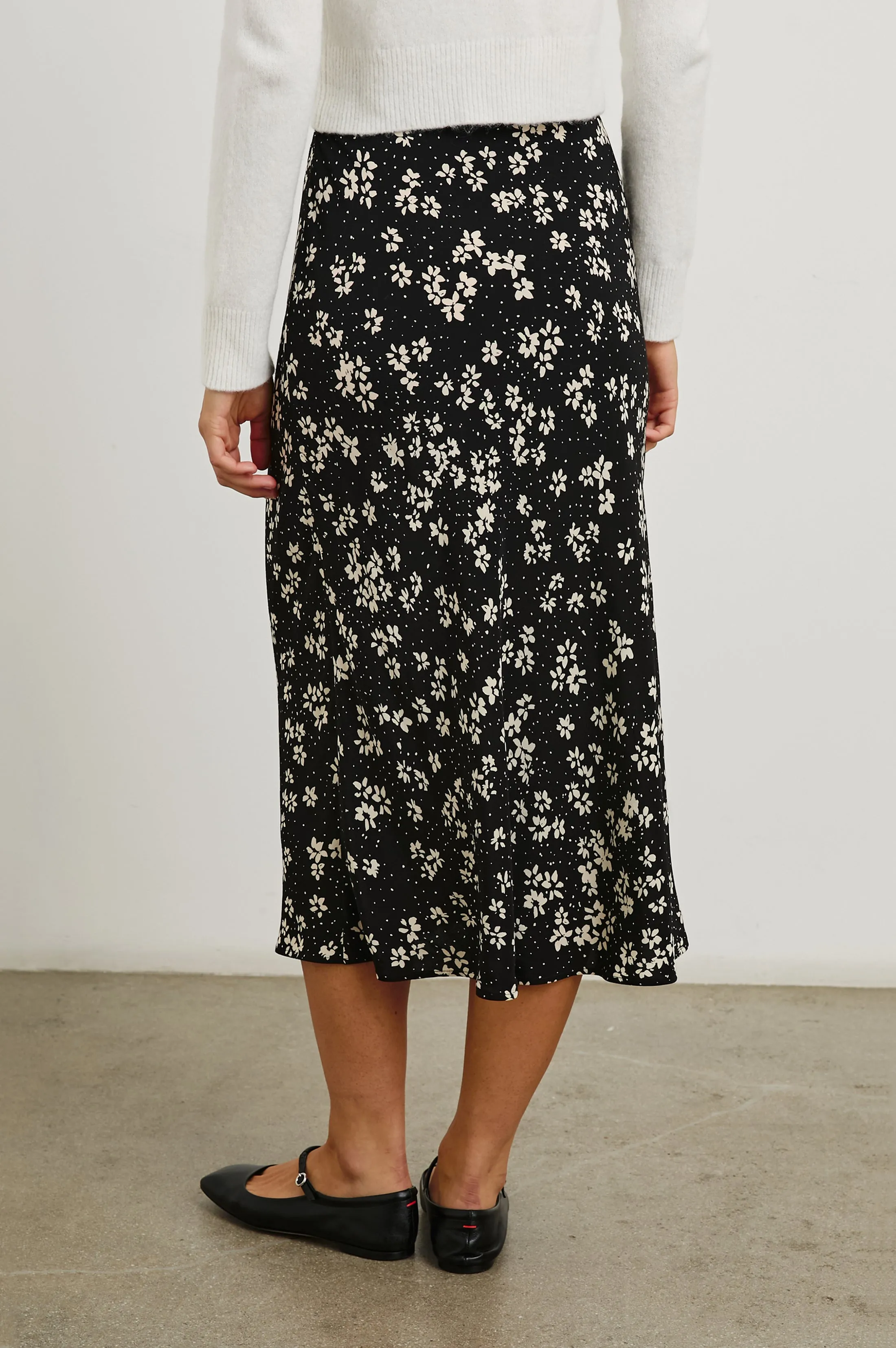 ROSETTA SKIRT - NOIR FLORAL