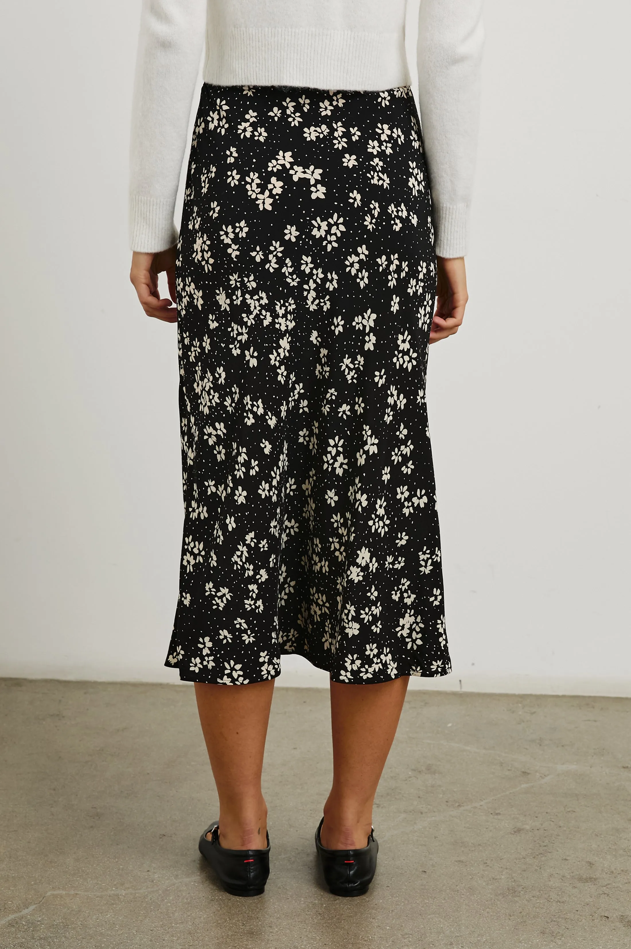 ROSETTA SKIRT - NOIR FLORAL
