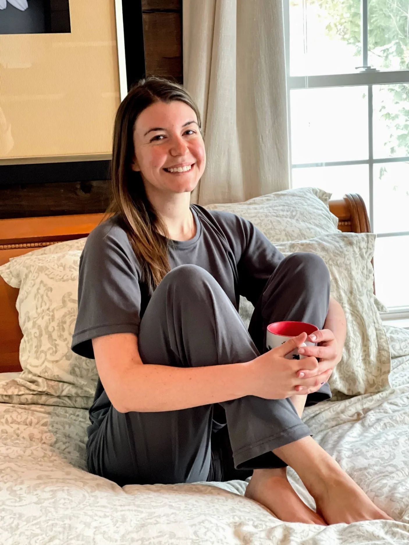 SAVEE Modal Short Sleeve Pajama Set