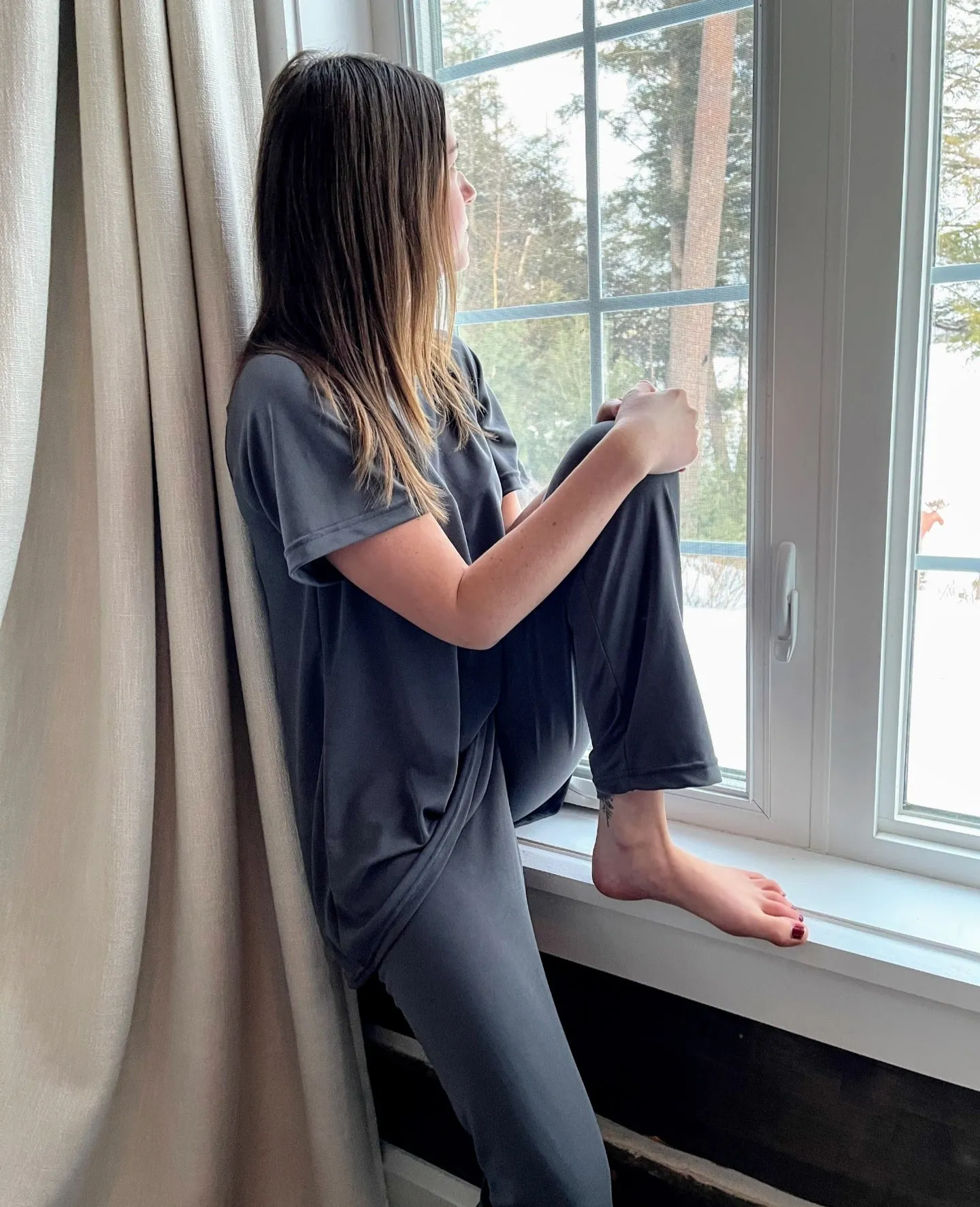 SAVEE Modal Short Sleeve Pajama Set