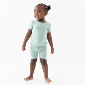Short Sleeve Pajamas in Sage