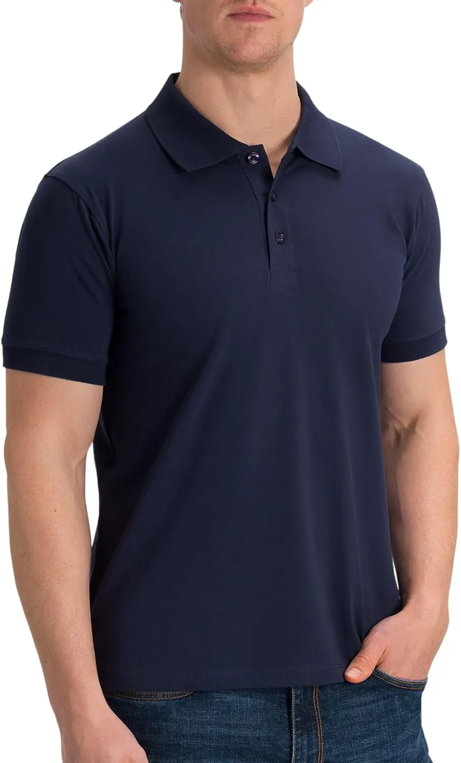 Short Sleeve Polo 100% Organic Cotton