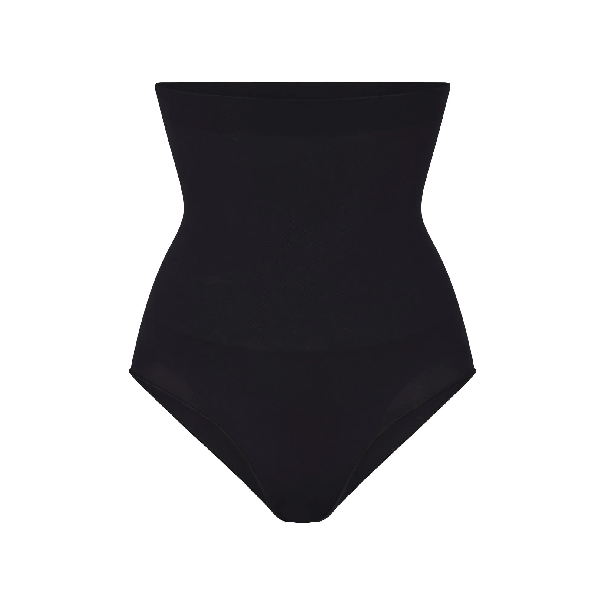 SKIMS Black Core Control High Waist Brief In Onyx UK XXS