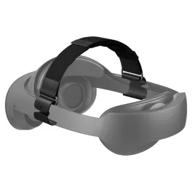 Spigen Meta Quest Pro Head Strap for Comfortable and Lightweight Support. Adjustable Strap Designed for Meta Quest Pro Accessories - Black