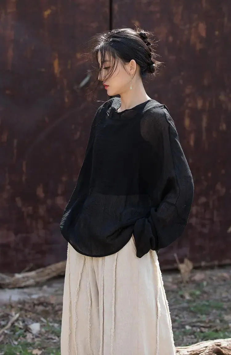 UV Protection Top Sun-Ready Tencel Hooded Tee for Women