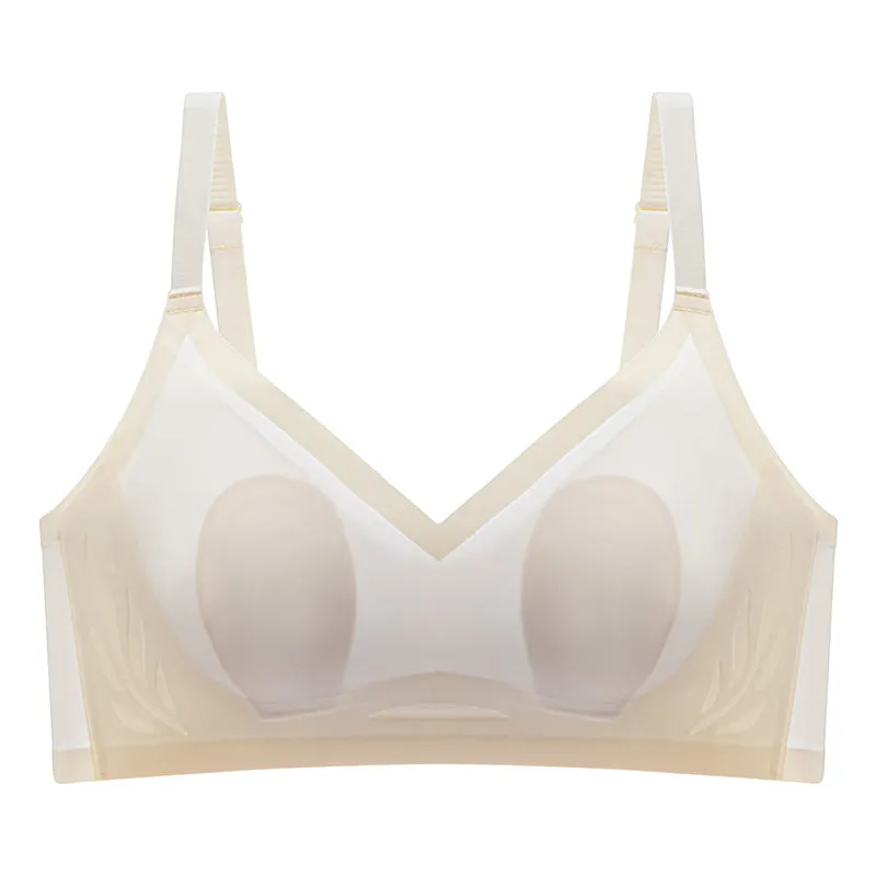 Women pregnancy-specific ultra-thin wire-free push-up and comfortable pregnancy bra for large breasts to make your breasts look smaller and prevent sagging maternity underwear