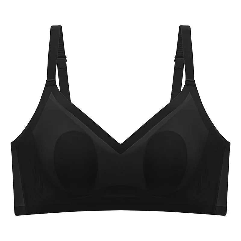 Women pregnancy-specific ultra-thin wire-free push-up and comfortable pregnancy bra for large breasts to make your breasts look smaller and prevent sagging maternity underwear