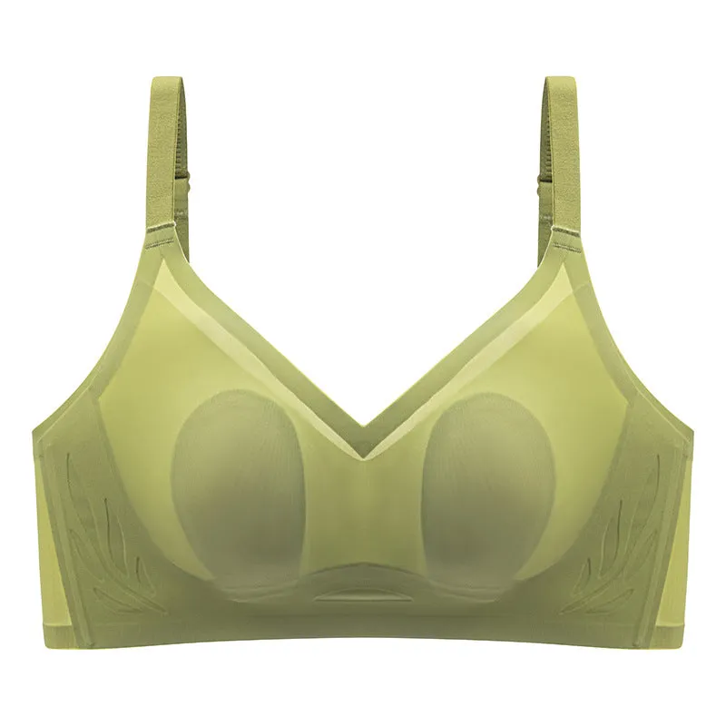 Women pregnancy-specific ultra-thin wire-free push-up and comfortable pregnancy bra for large breasts to make your breasts look smaller and prevent sagging maternity underwear