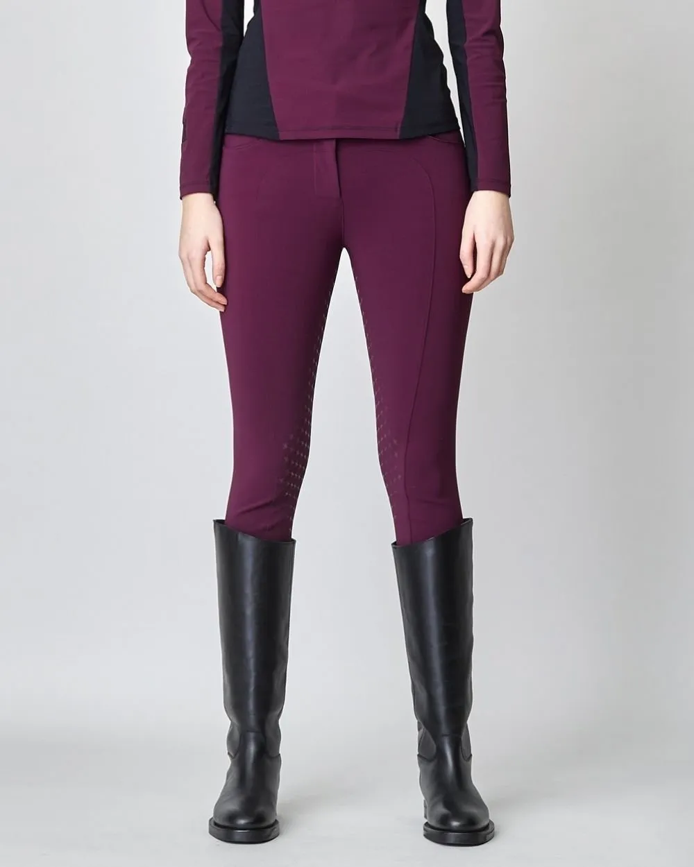 Yagya Performance Sun Shirt Burgundy